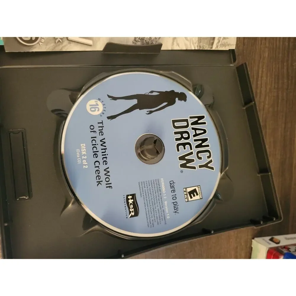 Nancy Drew: The White Wolf of Icicle Creek (PC, 2007) CIB